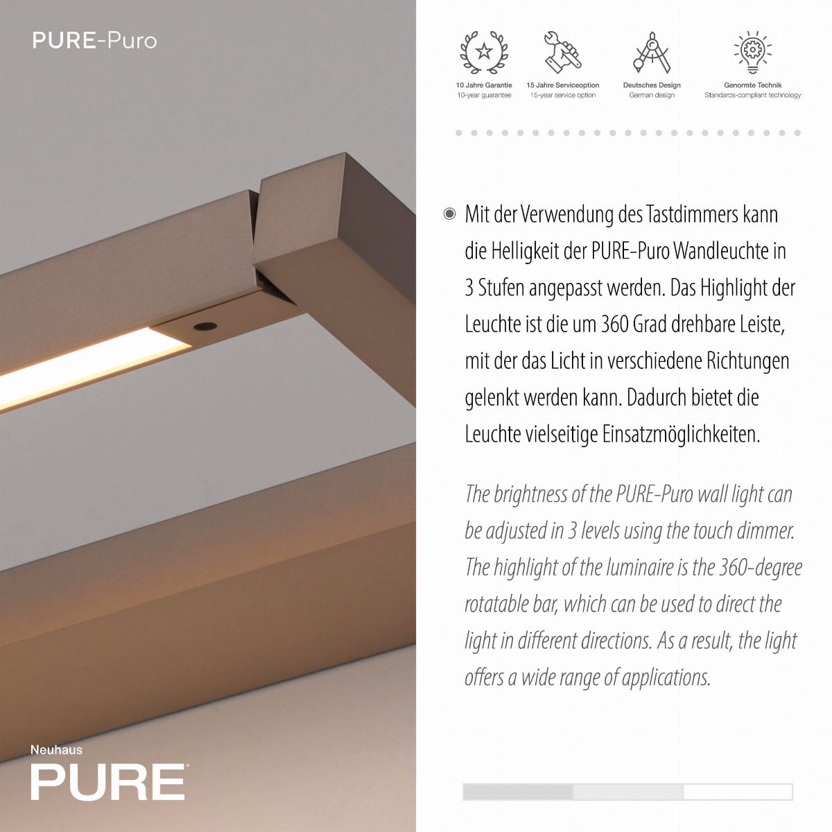 Kinkiet PURE PURO 9113-97