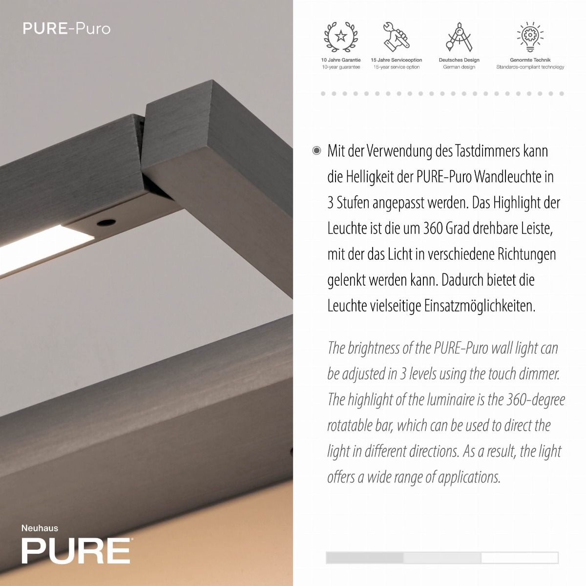 Kinkiet PURE PURO 9114-15