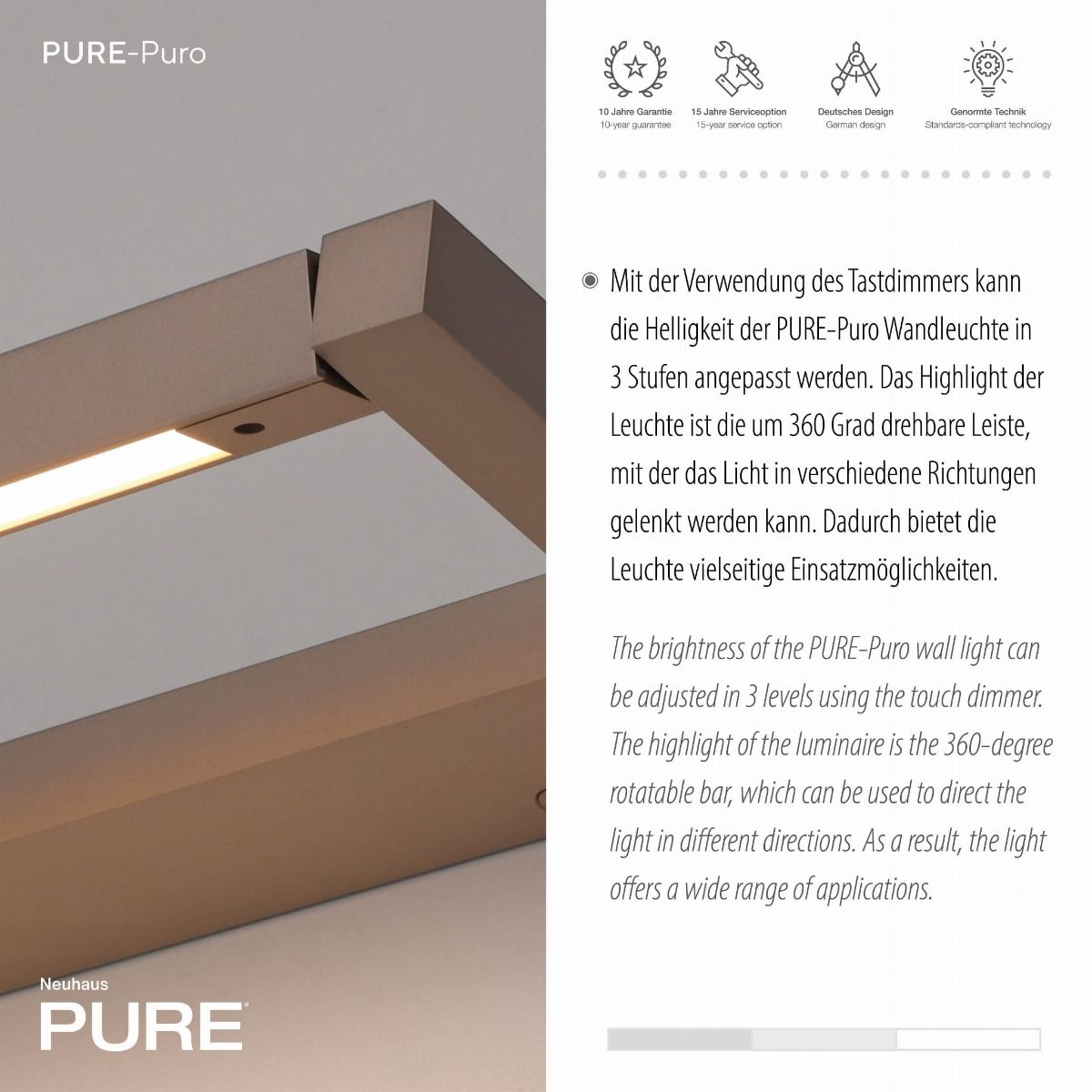 Kinkiet PURE PURO 9114-97
