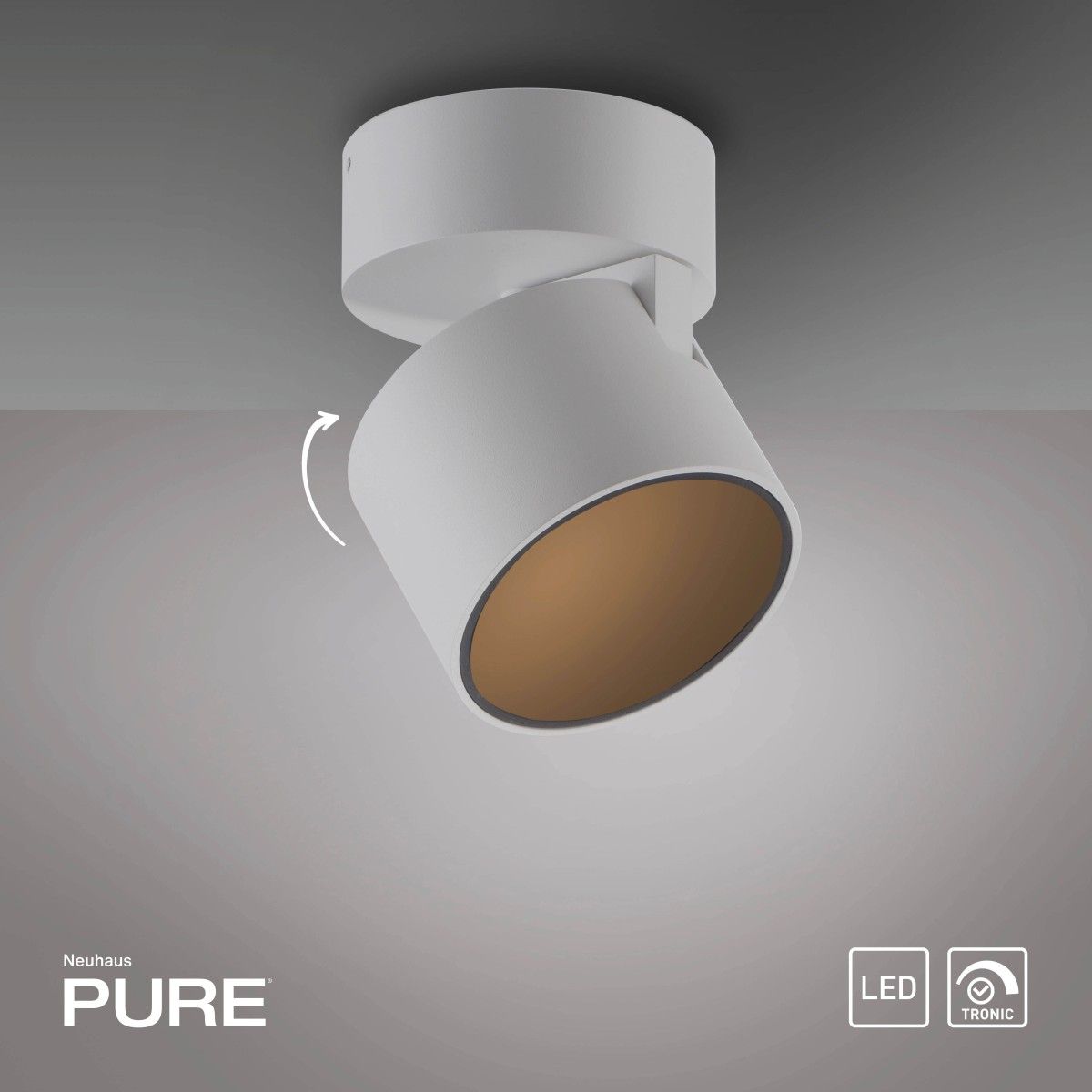 Lampa sufitowa DIMM PURE CUP 6226-16