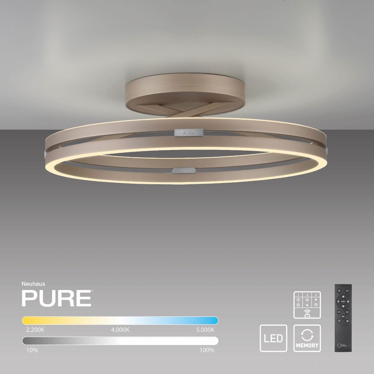 Lampa sufitowa PURE LOOP 6552-97