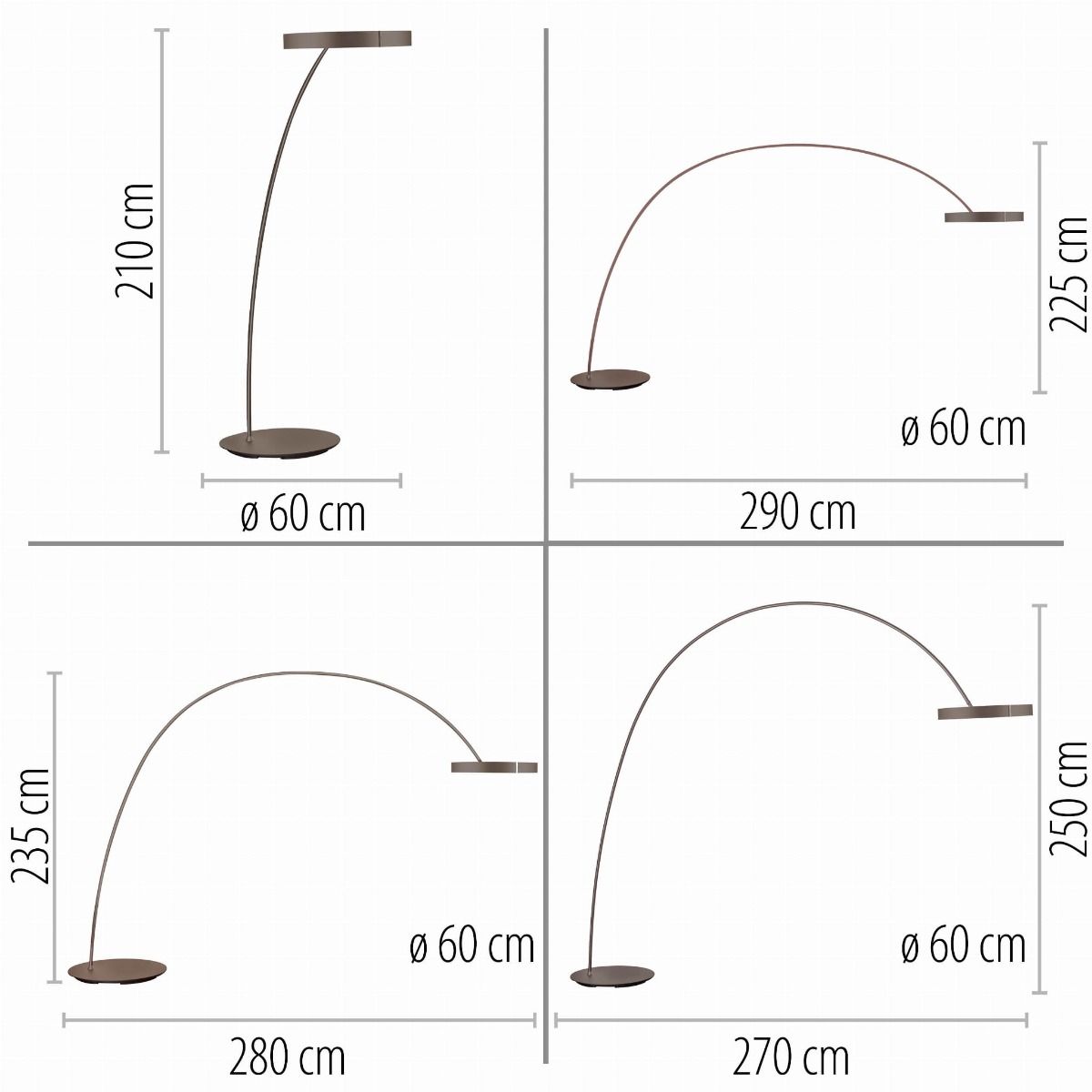Lampa podłogowa PURE CLIPSE-BOW 562-34