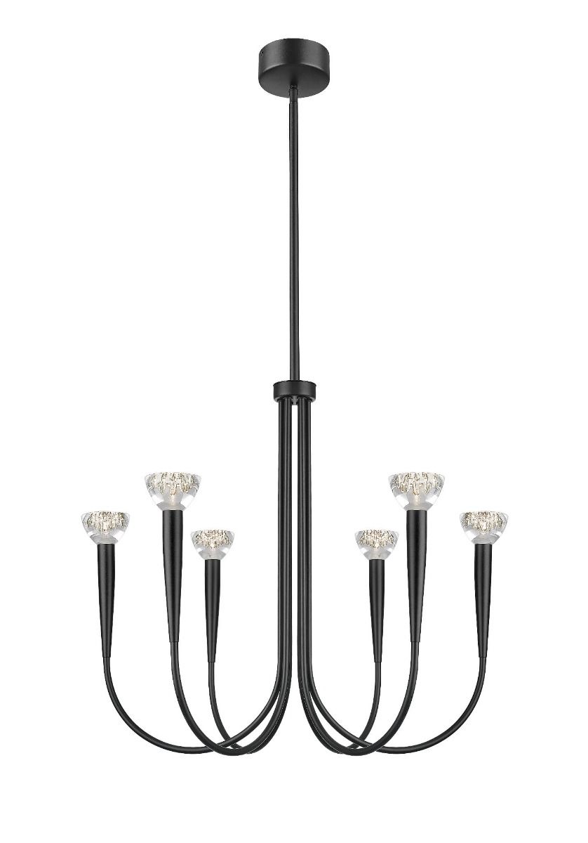 P0603-06F-P7B1 BOSTON LAMPA WISZĄCA CZARNY MAT