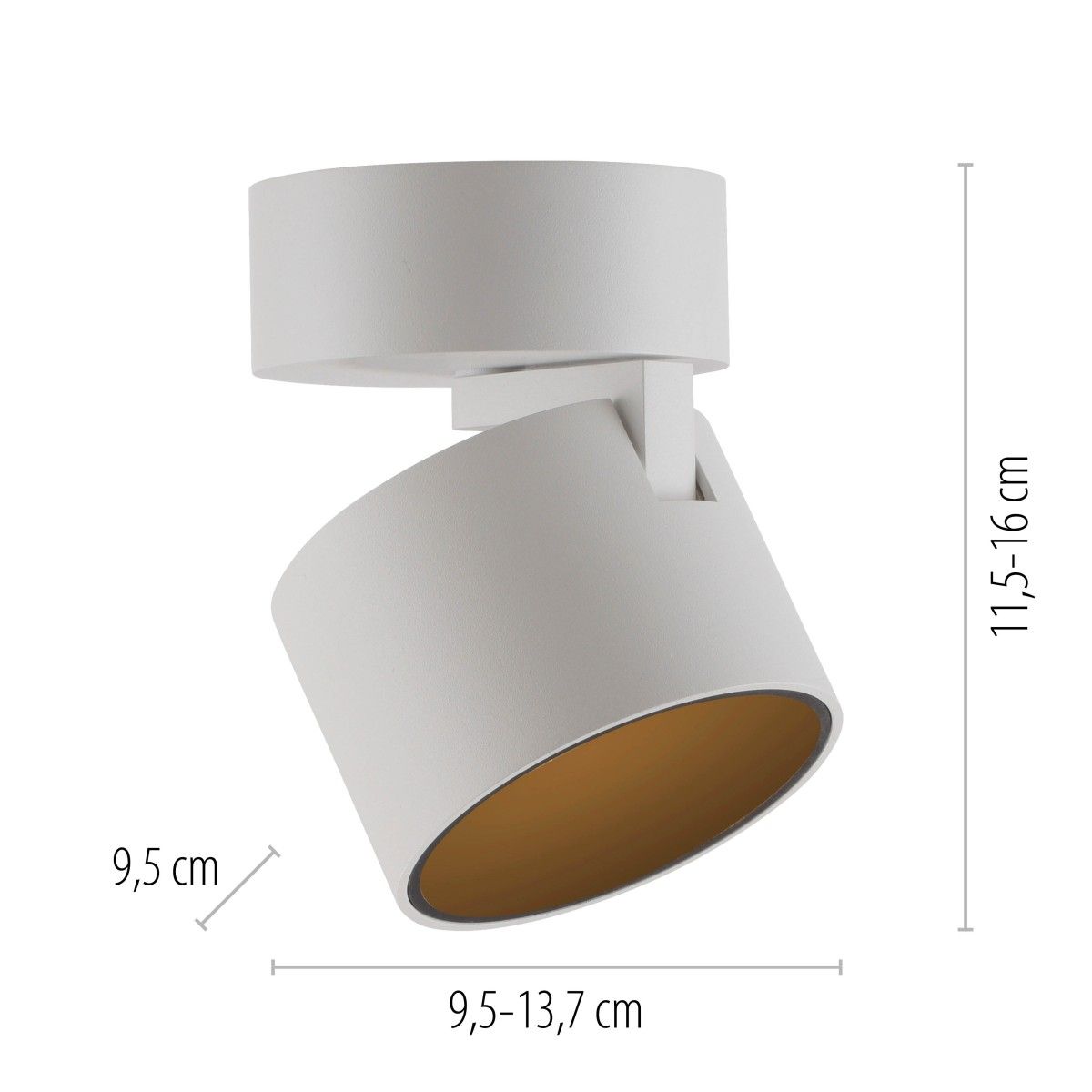 Lampa sufitowa DIMM PURE CUP 6226-16