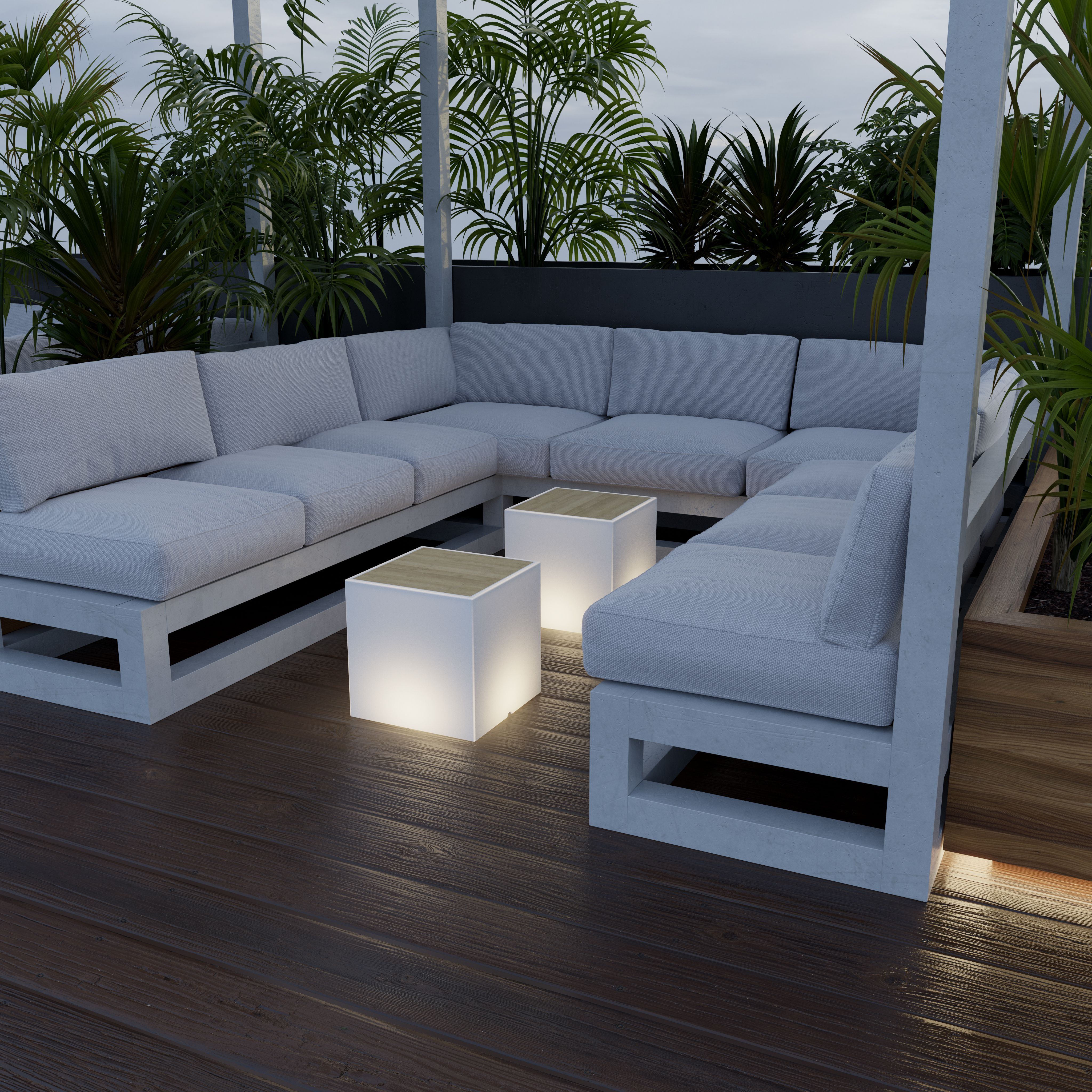Stół LED BORA IP65 3172