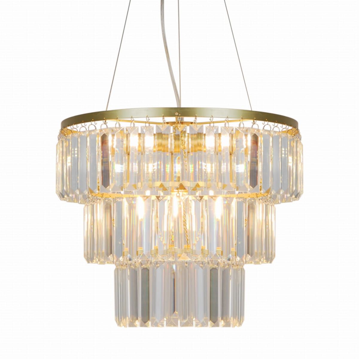Lampa wisząca TIFANNY P17127-4-1GD