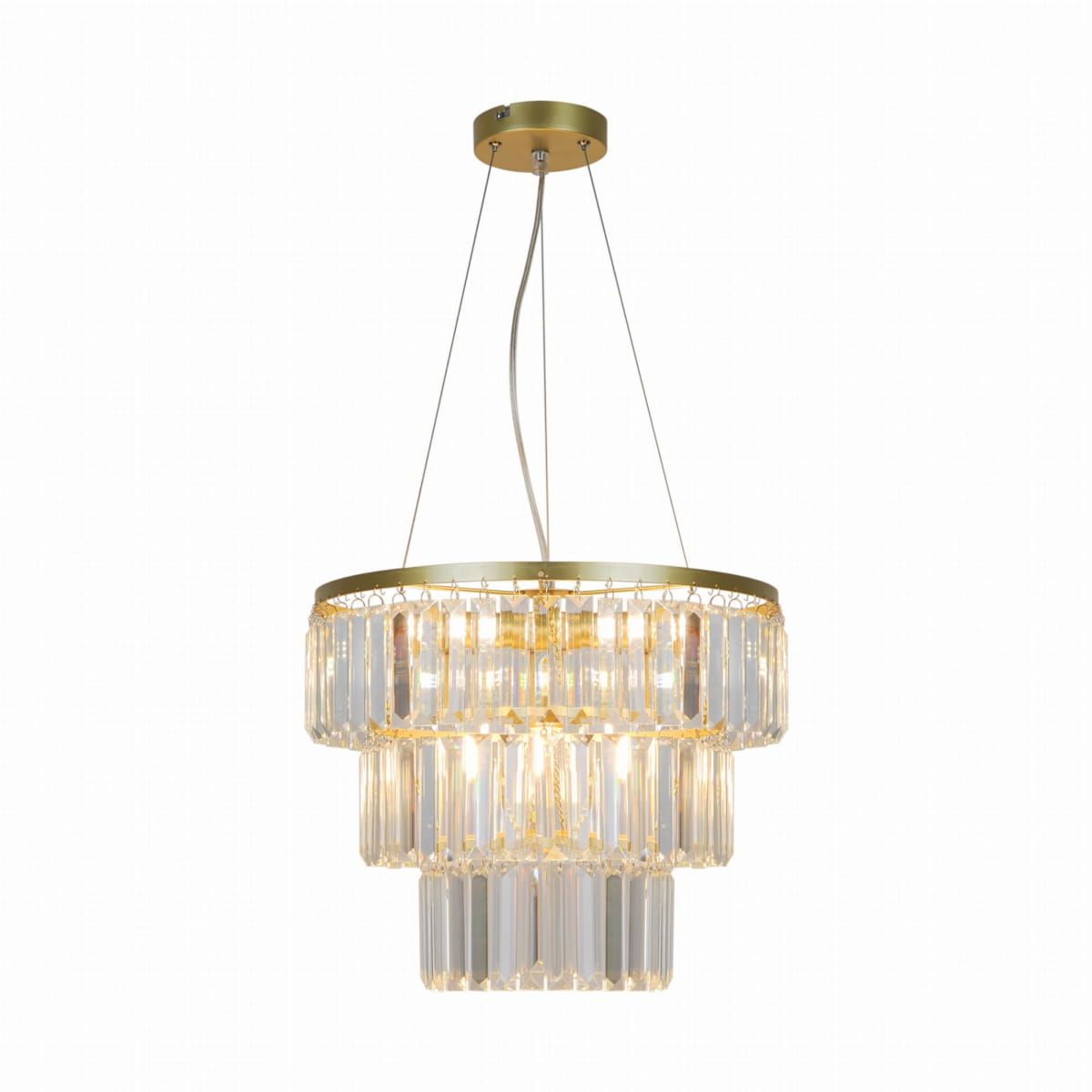 Lampa wisząca TIFANNY P17127-4-1GD