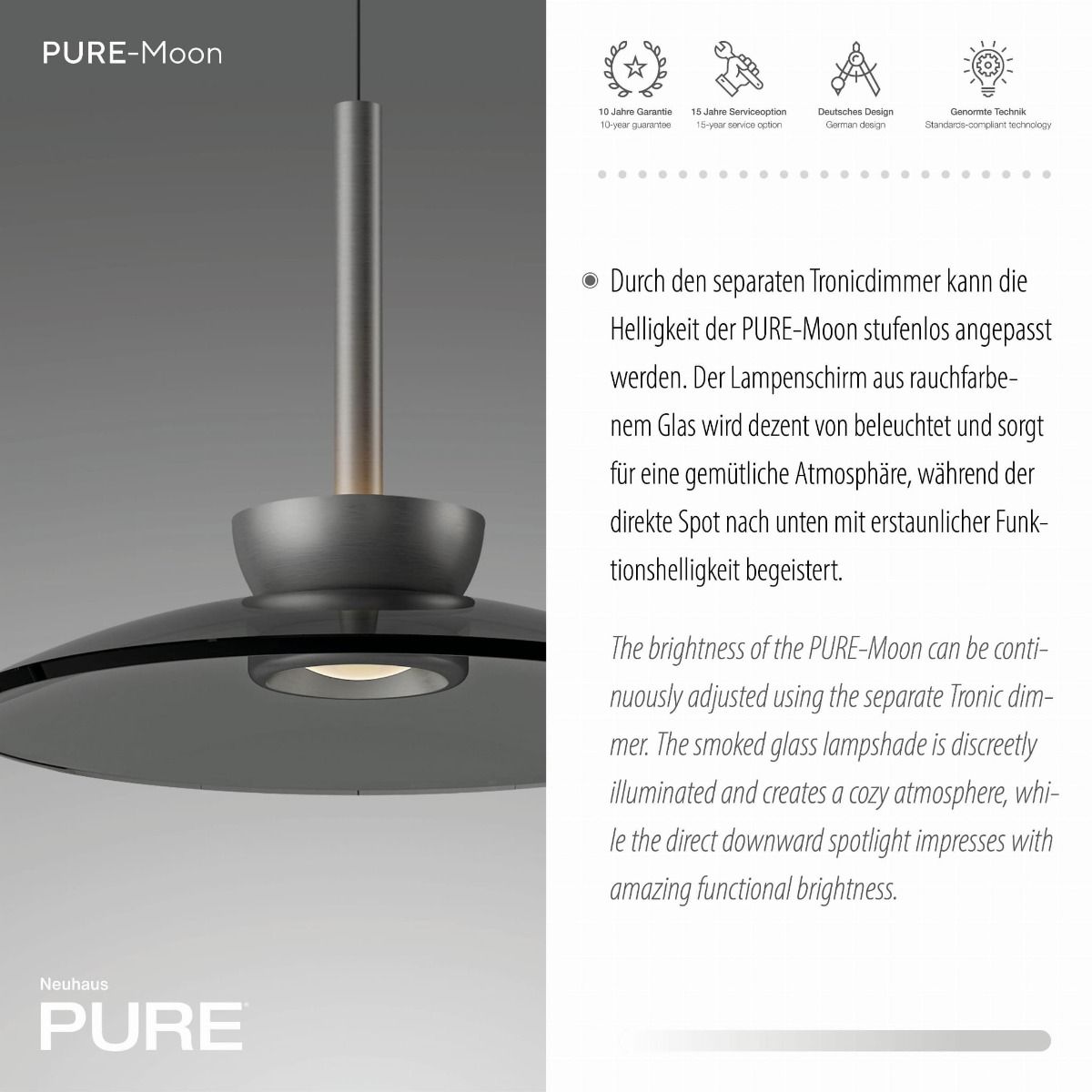 Lampa wisząca PURE MOON 2191-15