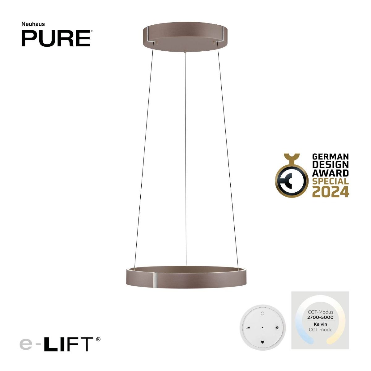 Lampa wisząca PURE E-CLIPSE 2560-34
