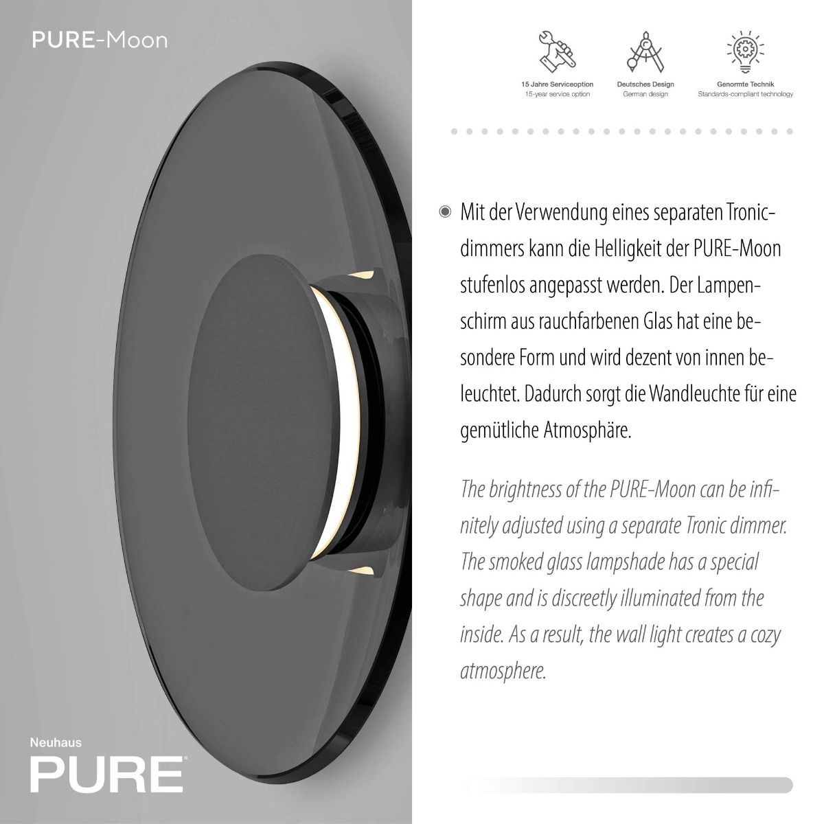 Kinkiet PURE MOON 9594-15