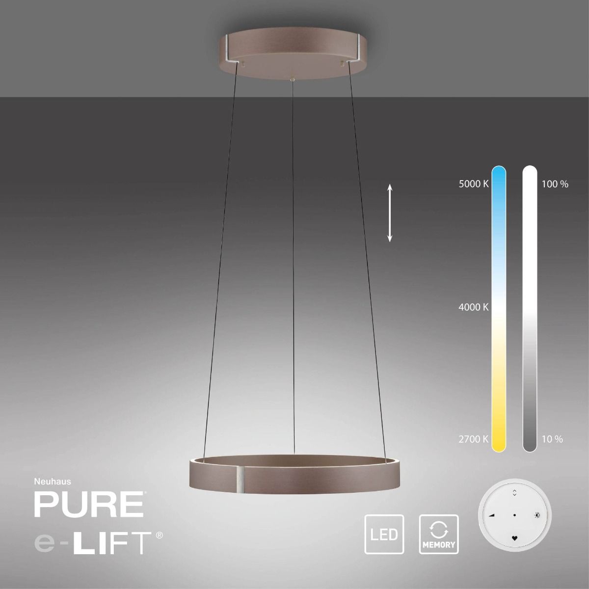 Lampa wisząca PURE E-CLIPSE 2560-34