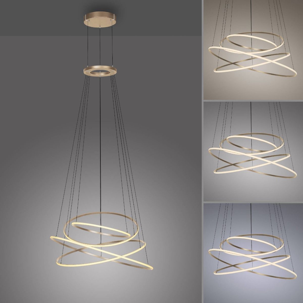 Lampa wisząca PURE E-FLYING RINGS 2566-97
