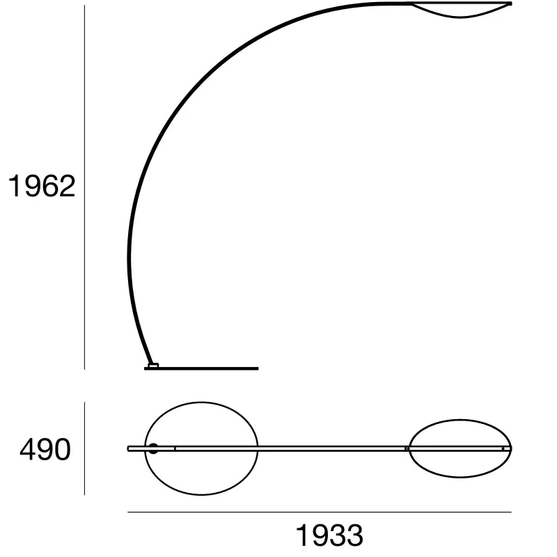 Lampa podłogowa DIPHY 8165