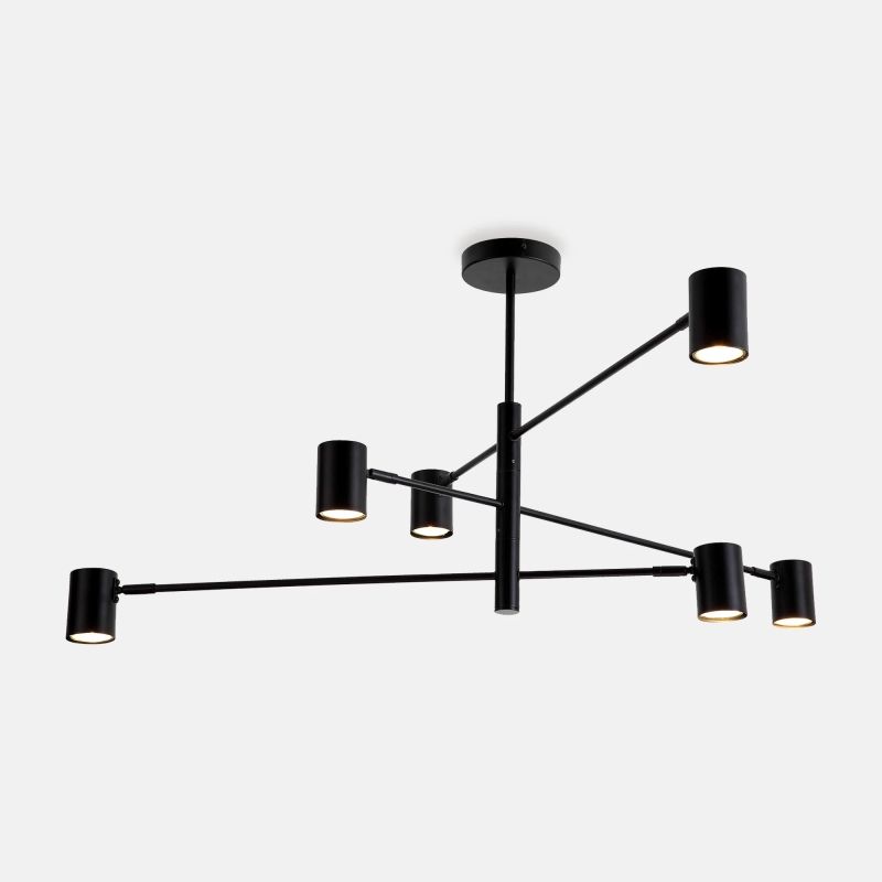 Lampa sufitowa PEDRO PEN4104-6BK
