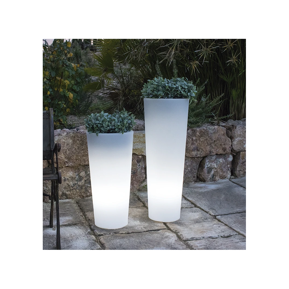 Doniczka solarna FICUS 80 LED RGB 3343