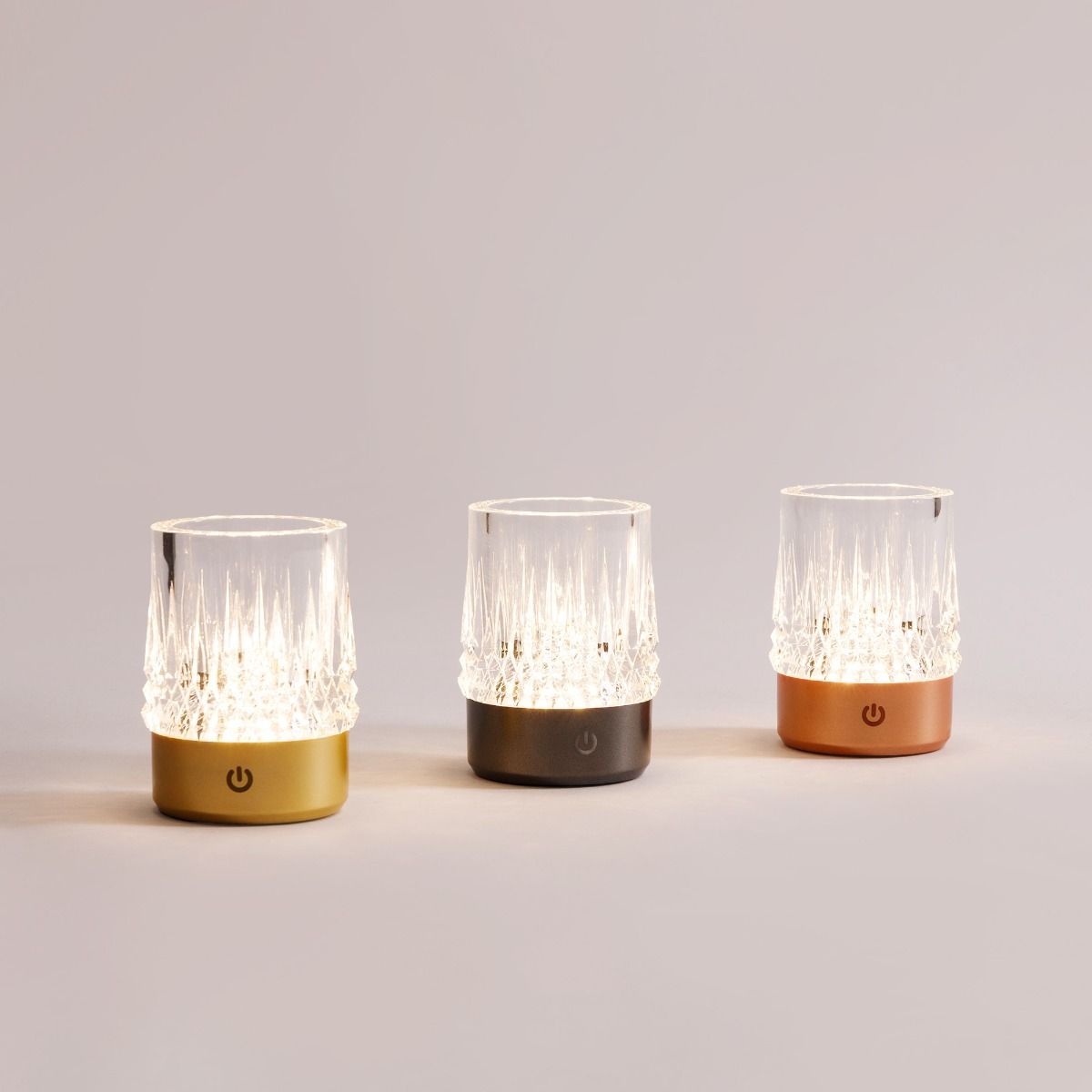 Lampa stołowa CRYSTAL NHTD-N08-G
