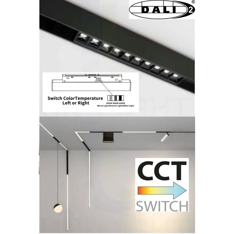 OPRAWA MAGNETYCZNA MULTILINE DOTS 48V DALI-2 DT6 43,2cm 11032