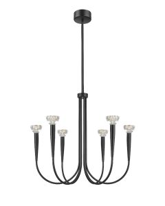 P0603-06F-P7B1 BOSTON LAMPA WISZĄCA CZARNY MAT