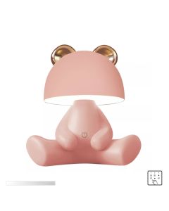 KDR-6303-PK LAMPA STOŁOWA MIŚ RÓŻOWA/PINK