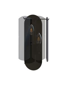 MB3523-2-EBCN NIRA KINKIET CZARNY/BLACK