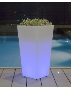 Doniczka solarna MELISA 40 LED RGB 3345