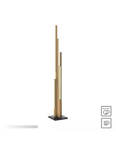 ML4980-5-3BMT ELIOT LAMPA PODŁOGOWA CZARNA-DREWNO/BLACK-WOOD